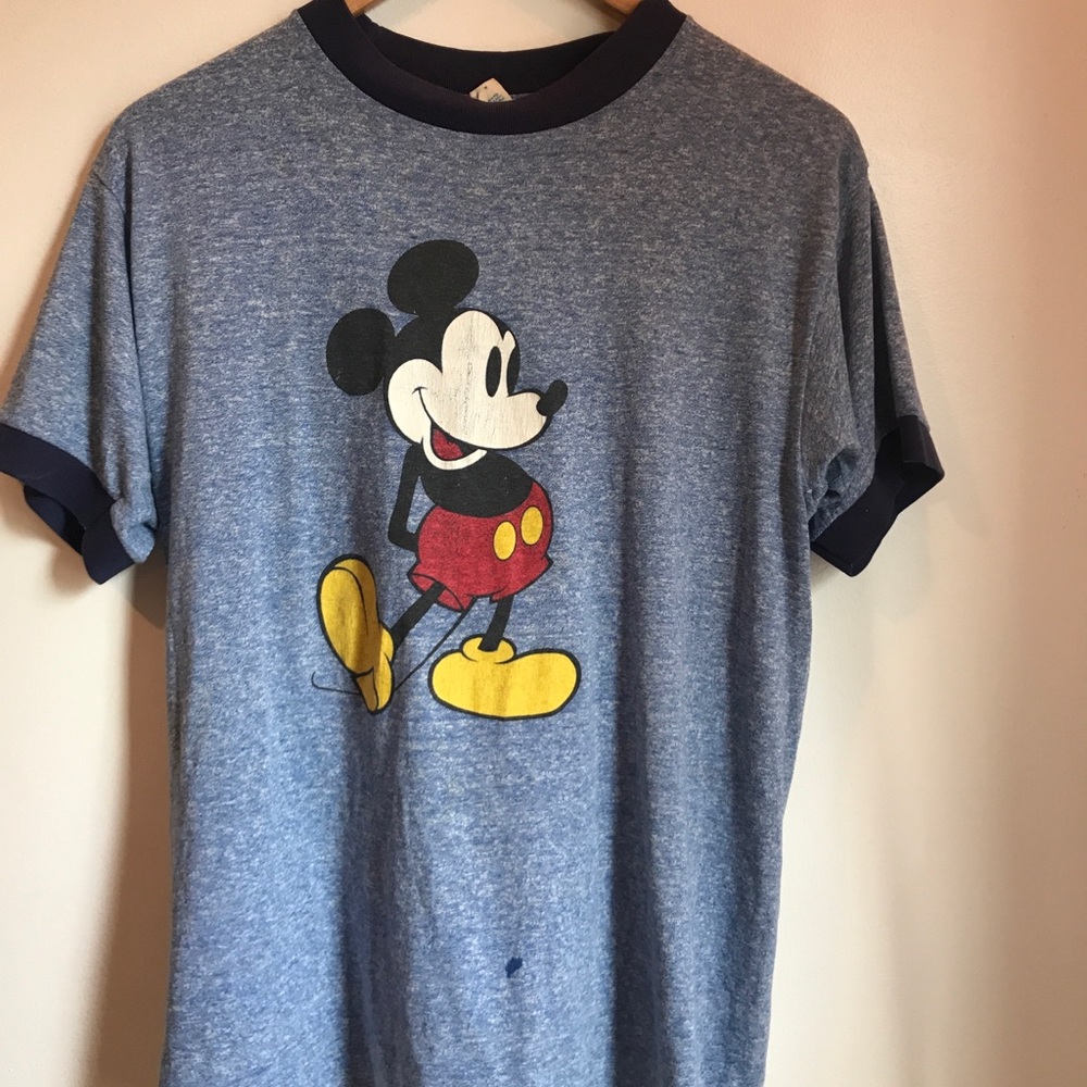 Mickey Mouse ringer tee